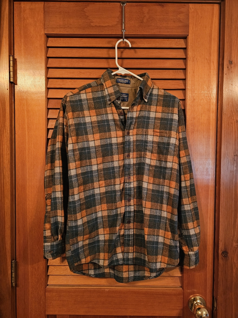 Pendleton Plaid Flannel Button-Down Shirt